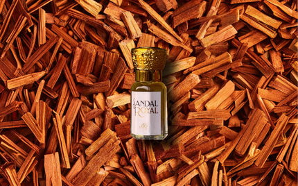 Long-lasting pure sandalwood attar bottle by AG Perfumes for daily wear.