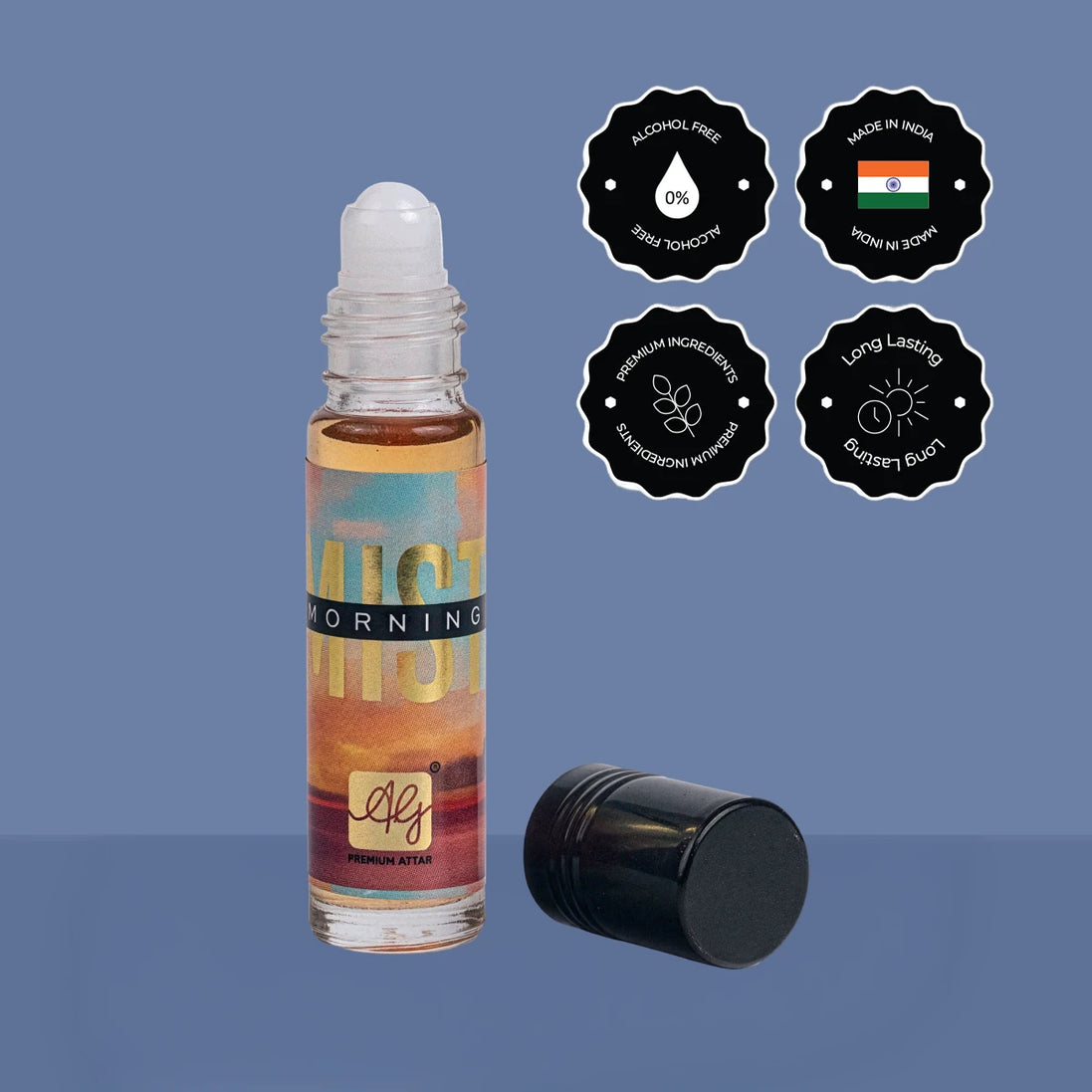 AG Morning Mist Non-Alcoholic 8ML Roll-on Attar for Men & Women