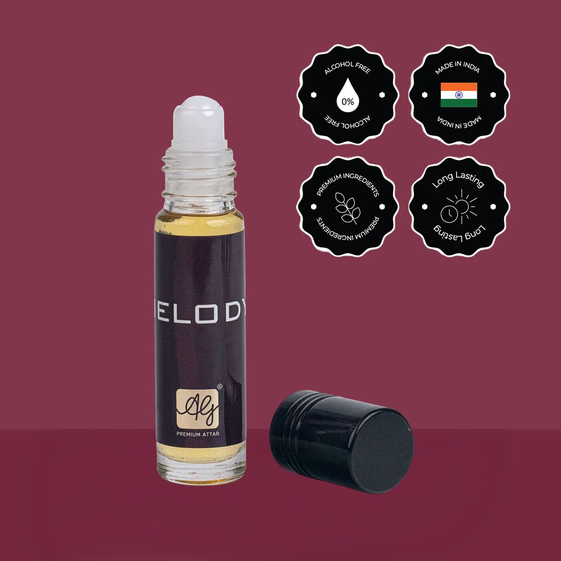 AG Melody Non-Alcoholic 8ML Roll-on Attar for Men & Women
