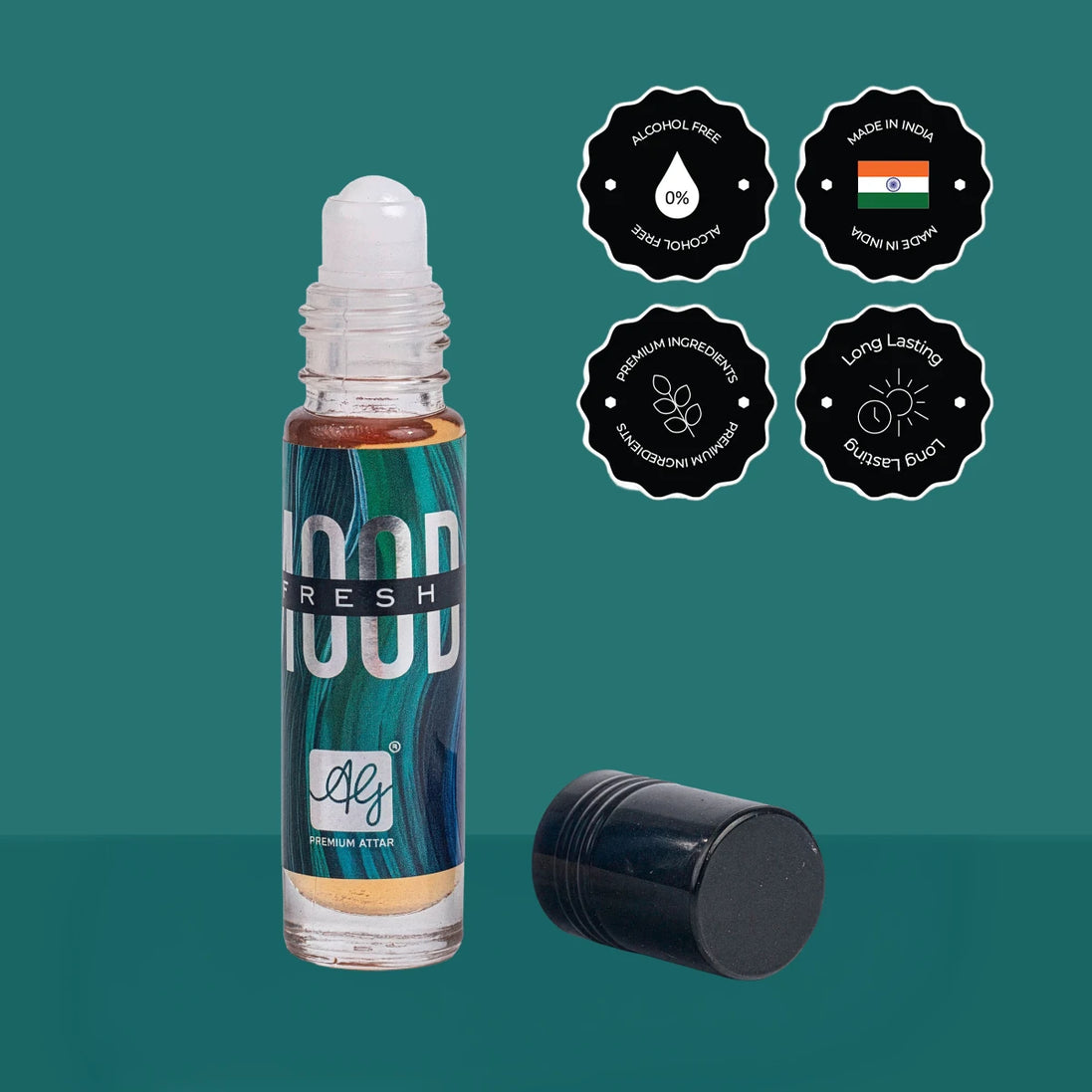 AG Fresh Mood Non-Alcoholic 8ML Roll-on Attar for Men & Women