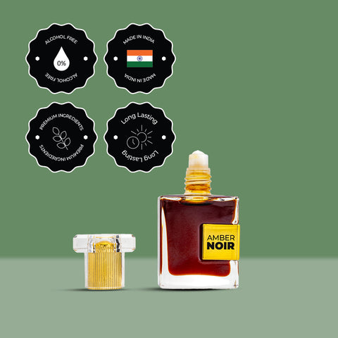 Premium Amber Noir Unisex Fragrance Attar – AG Perfumes